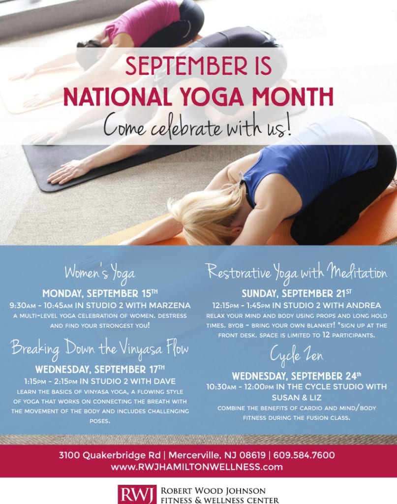 September is National Yoga Month!