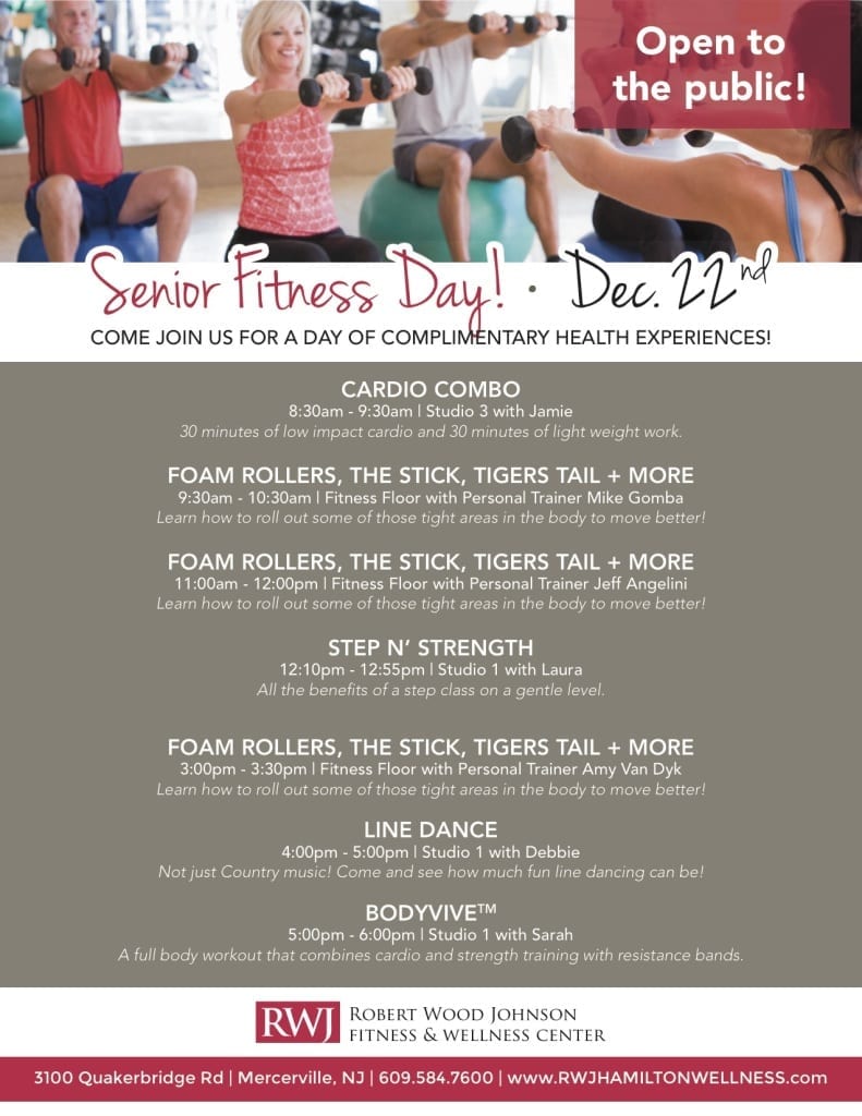 Hamilton Senior Fitness Day December 2014